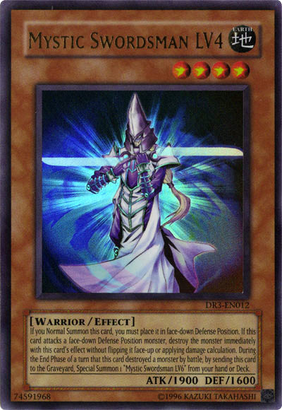 Mystic Swordsman LV4 [DR3-EN012] Ultra Rare | Jomio and Rueliete's Cards and Comics