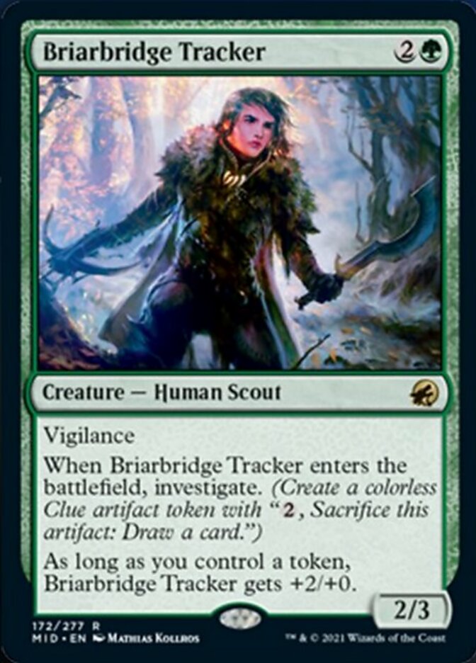 Briarbridge Tracker [Innistrad: Midnight Hunt] | Jomio and Rueliete's Cards and Comics