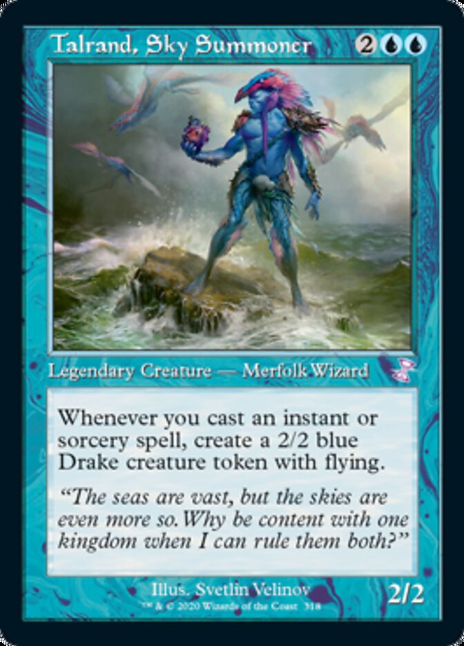 Talrand, Sky Summoner (Timeshifted) [Time Spiral Remastered] | Jomio and Rueliete's Cards and Comics
