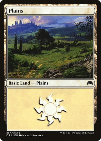 Plains (254) [Magic Origins] | Jomio and Rueliete's Cards and Comics