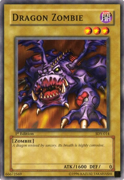 Dragon Zombie [SDY-014] Common | Jomio and Rueliete's Cards and Comics