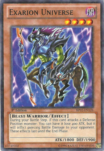 Exarion Universe [BP01-EN126] Starfoil Rare | Jomio and Rueliete's Cards and Comics
