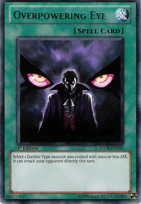 Overpowering Eye [STOR-EN094] Rare | Jomio and Rueliete's Cards and Comics