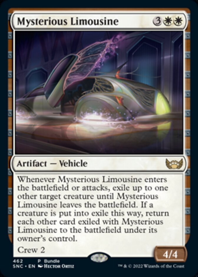 Mysterious Limousine (Bundle) [Streets of New Capenna] | Jomio and Rueliete's Cards and Comics