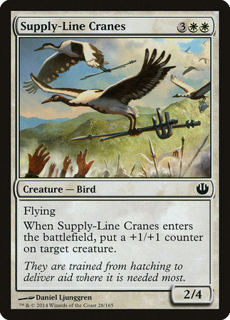 Supply-Line Cranes [Journey into Nyx] | Jomio and Rueliete's Cards and Comics