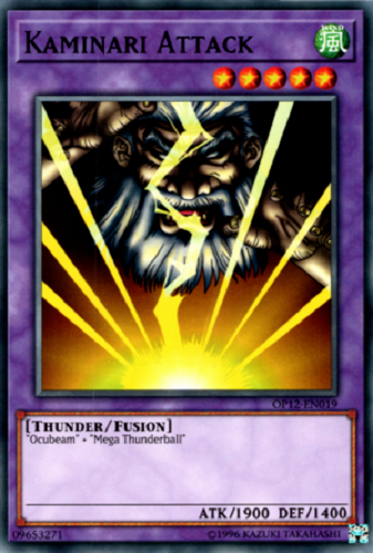 Kaminari Attack [OP12-EN019] Common | Jomio and Rueliete's Cards and Comics