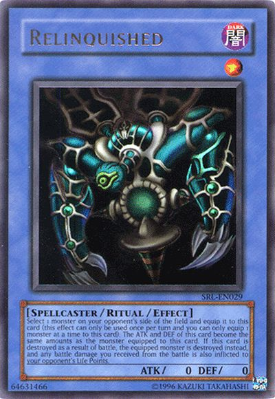 Relinquished [SRL-029] Ultra Rare | Jomio and Rueliete's Cards and Comics