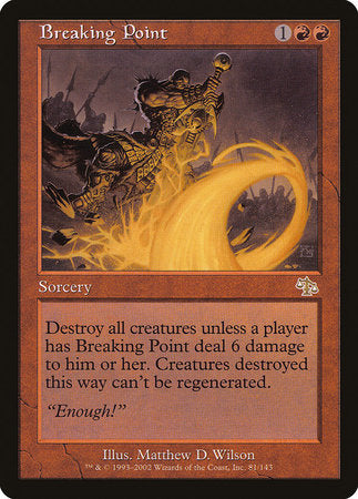 Breaking Point [Judgment] | Jomio and Rueliete's Cards and Comics