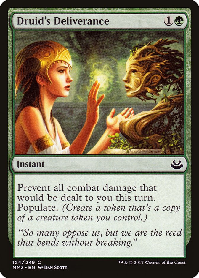 Druid's Deliverance [Modern Masters 2017] | Jomio and Rueliete's Cards and Comics