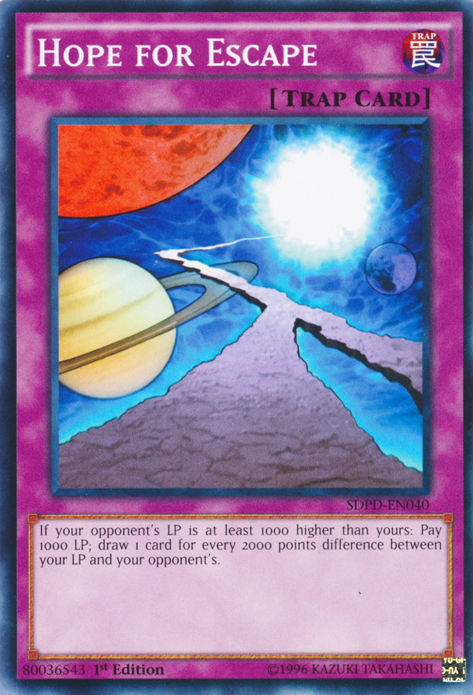 Hope for Escape [SDPD-EN040] Common | Jomio and Rueliete's Cards and Comics