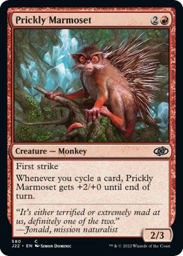 Prickly Marmoset [Jumpstart 2022] | Jomio and Rueliete's Cards and Comics