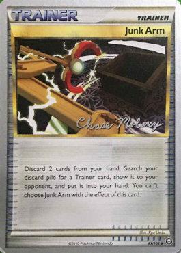 Junk Arm (87/102) (Eeltwo - Chase Moloney) [World Championships 2012] | Jomio and Rueliete's Cards and Comics
