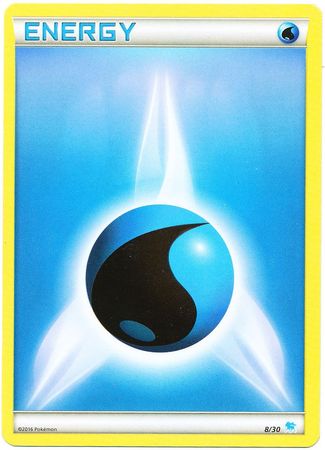 Water Energy (8/30) [XY: Trainer Kit 3 - Suicune] | Jomio and Rueliete's Cards and Comics