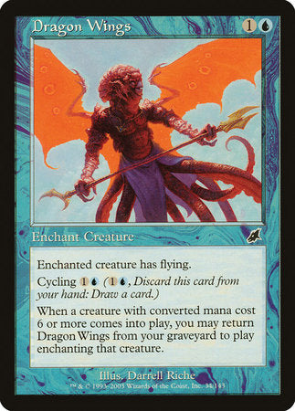 Dragon Wings [Scourge] | Jomio and Rueliete's Cards and Comics