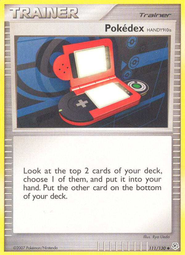 Pokedex HANDY910is (111/130) [Diamond & Pearl: Base Set] | Jomio and Rueliete's Cards and Comics