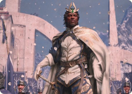 Aragorn, King of Gondor Art Card [The Lord of the Rings: Tales of Middle-earth Art Series] | Jomio and Rueliete's Cards and Comics