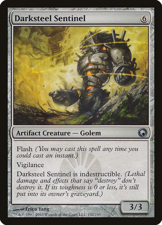 Darksteel Sentinel [Scars of Mirrodin] | Jomio and Rueliete's Cards and Comics