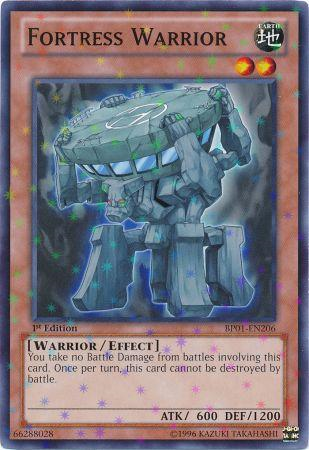 Fortress Warrior [BP01-EN206] Starfoil Rare | Jomio and Rueliete's Cards and Comics