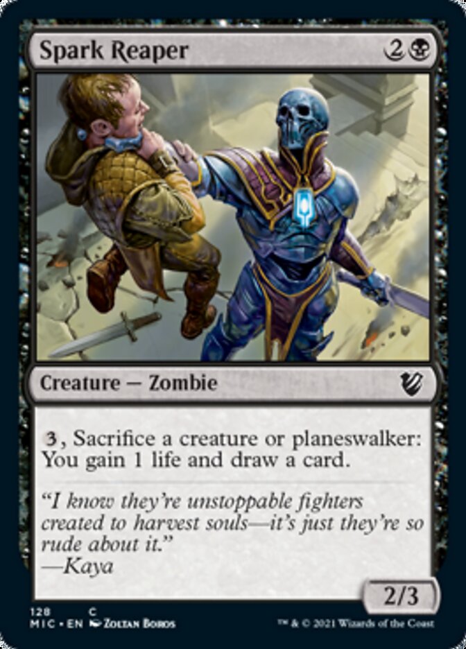 Spark Reaper [Innistrad: Midnight Hunt Commander] | Jomio and Rueliete's Cards and Comics