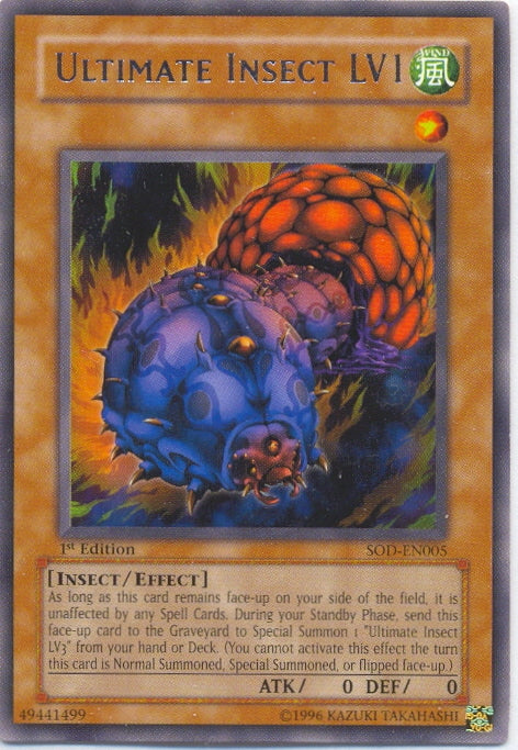 Ultimate Insect LV1 [SOD-EN005] Rare | Jomio and Rueliete's Cards and Comics