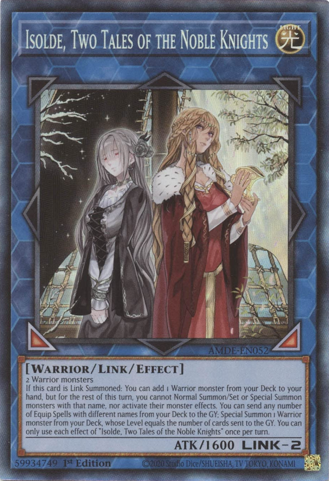 Isolde, Two Tales of the Noble Knights [AMDE-EN052] Collector's Rare | Jomio and Rueliete's Cards and Comics