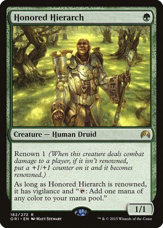 Honored Hierarch [Magic Origins] | Jomio and Rueliete's Cards and Comics