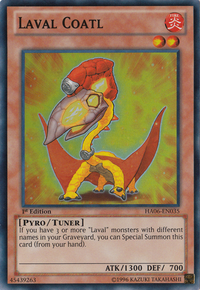 Laval Coatl [HA06-EN035] Super Rare | Jomio and Rueliete's Cards and Comics
