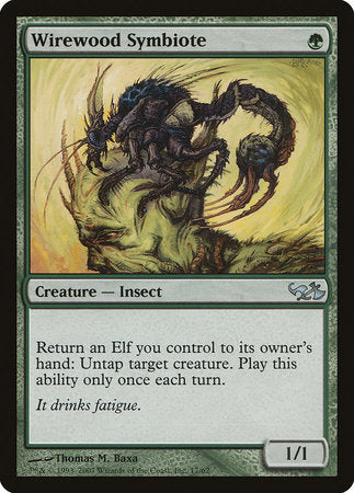Wirewood Symbiote [Duel Decks: Elves vs. Goblins] | Jomio and Rueliete's Cards and Comics