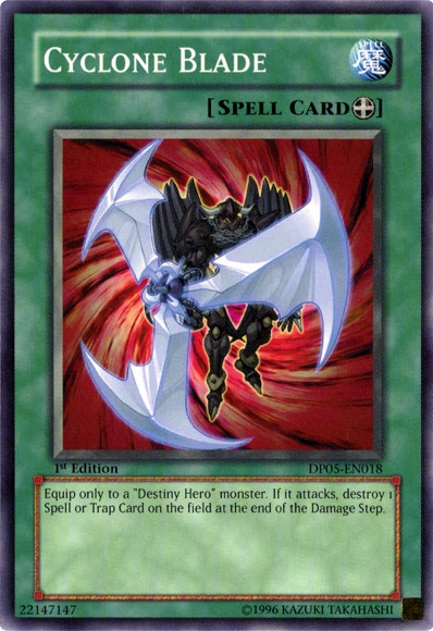 Cyclone Blade [DP05-EN018] Common | Jomio and Rueliete's Cards and Comics