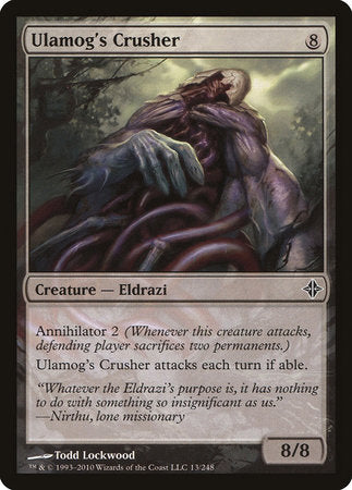 Ulamog's Crusher [Rise of the Eldrazi] | Jomio and Rueliete's Cards and Comics