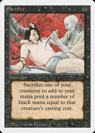 Sacrifice [Revised Edition] | Jomio and Rueliete's Cards and Comics