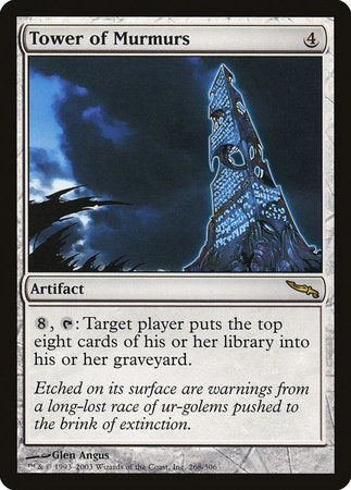 Tower of Murmurs [Mirrodin] | Jomio and Rueliete's Cards and Comics
