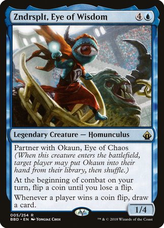 Zndrsplt, Eye of Wisdom [Battlebond] | Jomio and Rueliete's Cards and Comics