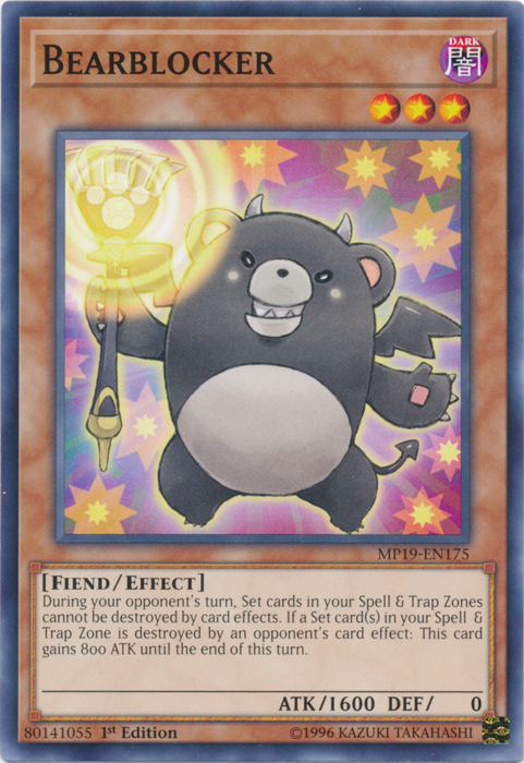 Bearblocker [MP19-EN175] Common | Jomio and Rueliete's Cards and Comics