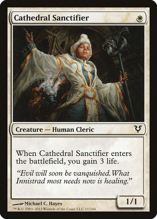 Cathedral Sanctifier [Avacyn Restored] | Jomio and Rueliete's Cards and Comics