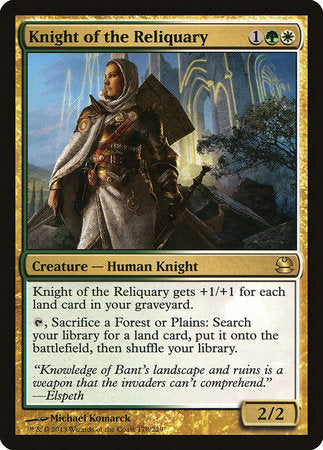 Knight of the Reliquary [Modern Masters] | Jomio and Rueliete's Cards and Comics