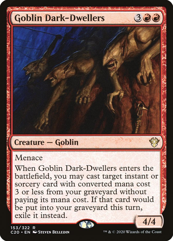 Goblin Dark-Dwellers [Commander 2020] | Jomio and Rueliete's Cards and Comics