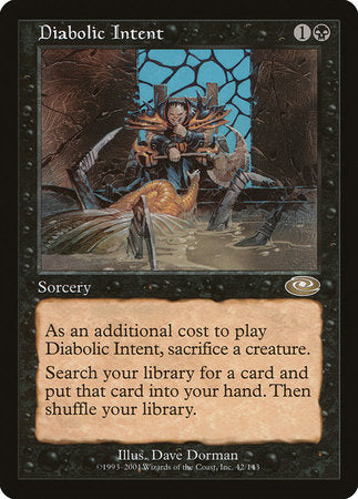 Diabolic Intent [Planeshift] | Jomio and Rueliete's Cards and Comics