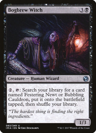 Bogbrew Witch [Iconic Masters] | Jomio and Rueliete's Cards and Comics