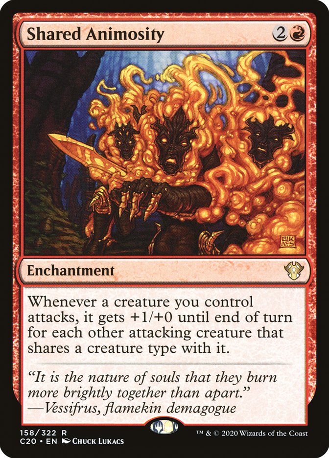 Shared Animosity [Commander 2020] | Jomio and Rueliete's Cards and Comics