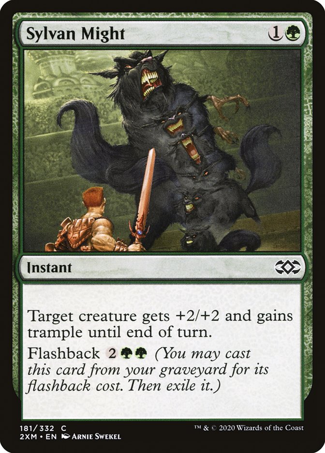 Sylvan Might [Double Masters] | Jomio and Rueliete's Cards and Comics