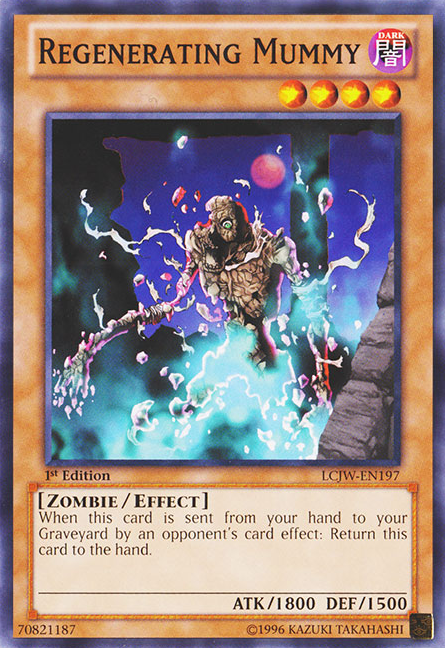 Regenerating Mummy [LCJW-EN197] Common | Jomio and Rueliete's Cards and Comics