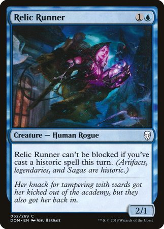 Relic Runner [Dominaria] | Jomio and Rueliete's Cards and Comics