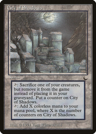 City of Shadows [The Dark] | Jomio and Rueliete's Cards and Comics