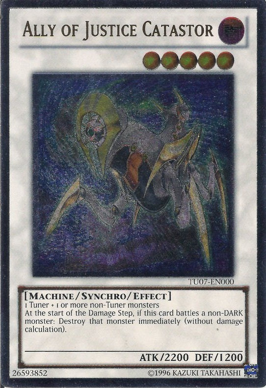 Ally of Justice Catastor [TU07-EN000] Ultimate Rare | Jomio and Rueliete's Cards and Comics