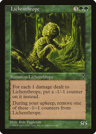 Lichenthrope [Visions] | Jomio and Rueliete's Cards and Comics