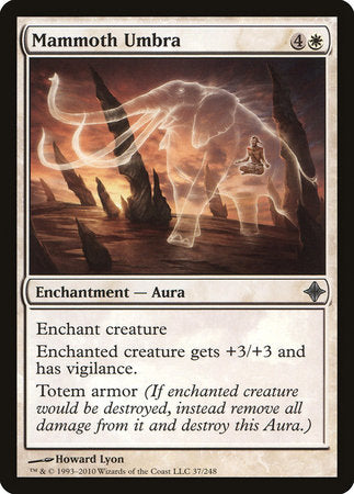 Mammoth Umbra [Rise of the Eldrazi] | Jomio and Rueliete's Cards and Comics