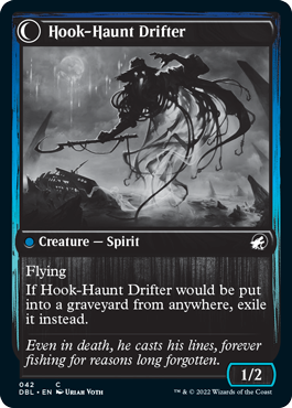 Baithook Angler // Hook-Haunt Drifter [Innistrad: Double Feature] | Jomio and Rueliete's Cards and Comics