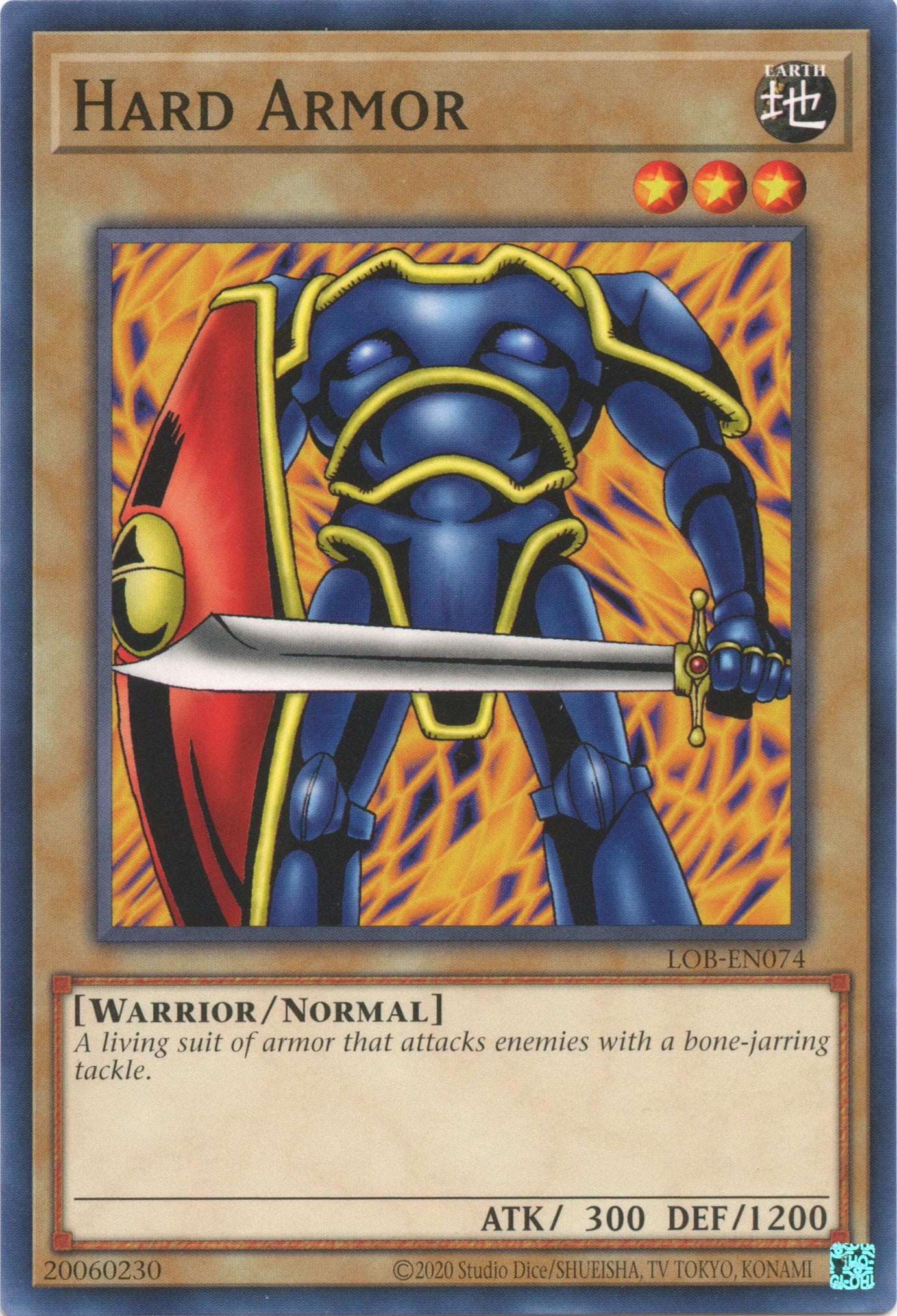 Hard Armor (25th Anniversary) [LOB-EN074] Common | Jomio and Rueliete's Cards and Comics