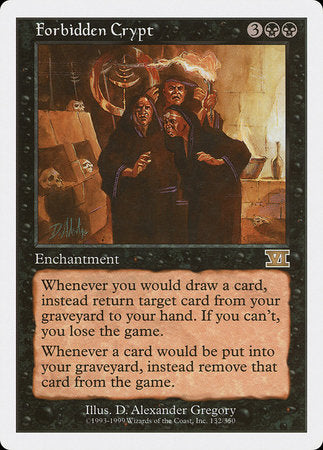 Forbidden Crypt [Classic Sixth Edition] | Jomio and Rueliete's Cards and Comics